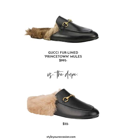 gucci mules dupe amazon|gucci knock off.